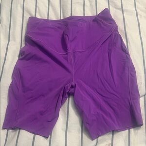 lululemon athletica Purple Bike Shorts